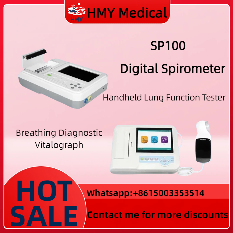 Contec SP100 Handheld Spiromet - Spirometer Lung Function review and price