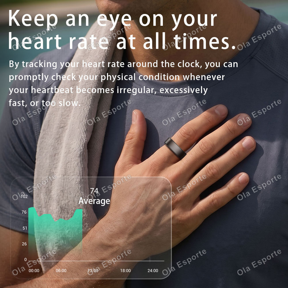 Ola Esporte Smart Ring Men Wom - Blood Pressure Monitor review and price