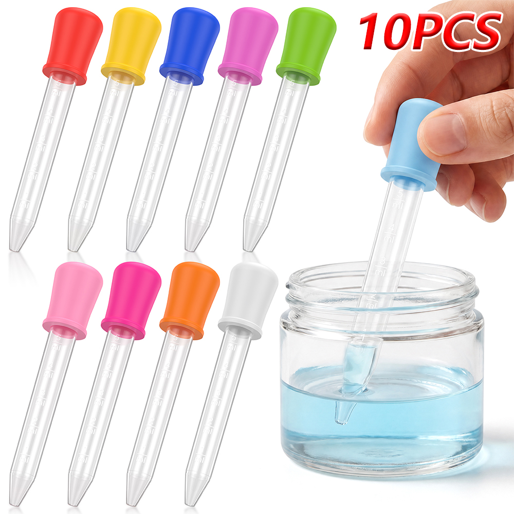 10Pcs 5ml Silicone Plastic Pip - Lab Pipette Tip review and price